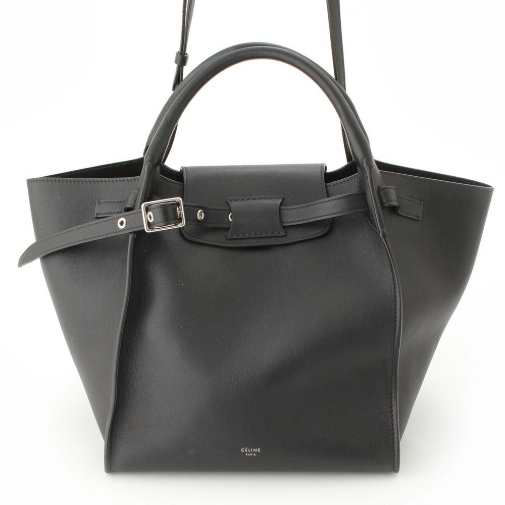 Celine Bag Long Strap Shoulder Black